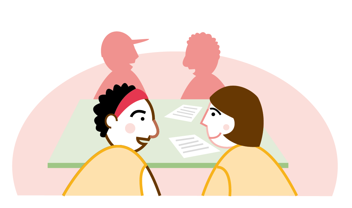 Ilustração para encarte Excelência com Equiadade, publicado  na revista Nova Escola.