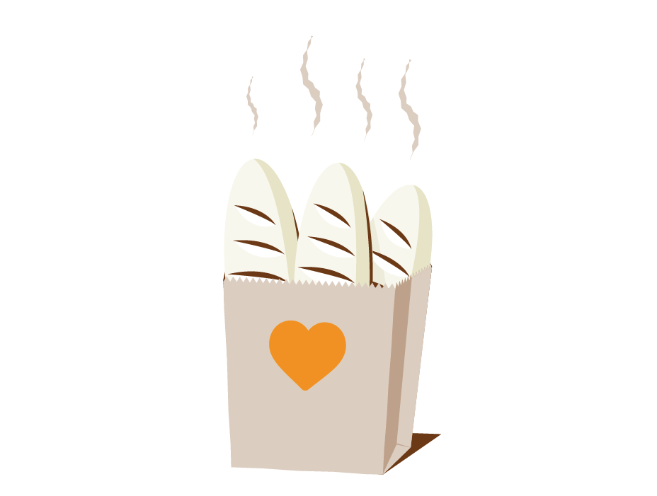 Ilustração para concurso PADOCARIA - Melhores padarias de São Paulo.