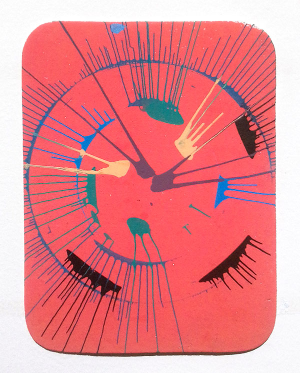 Pintura em isopor feita por alunxs da escola Amorim Lima nas oficinas Festa das Prendas 2019 com a participação de voluntários e a comunidade escolar